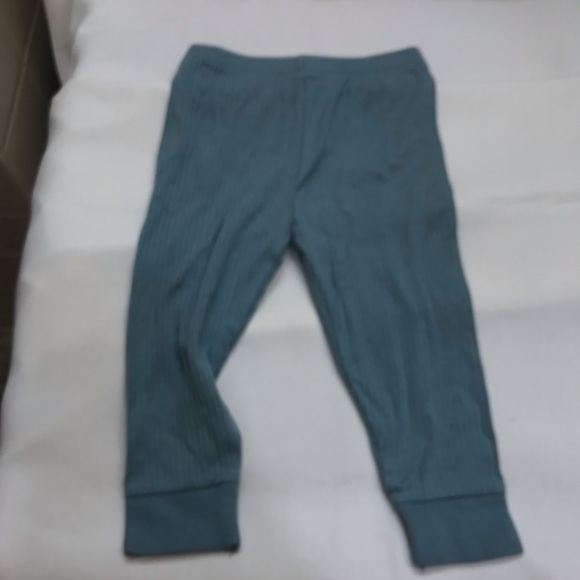 MORI Baby Sky Blue Bamboo/Organic Cotton 2 PC SET 9-12 month Rib Knit Boys/Girls - Picture 6 of 9